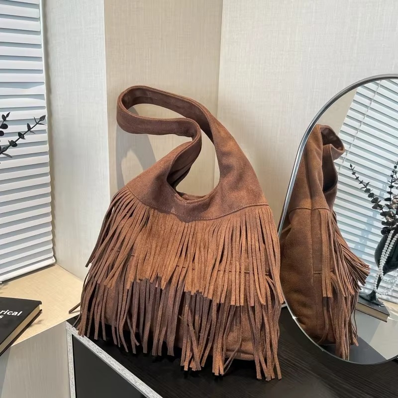Luxury Bags On Sales - Bolsas de ombro com borla de