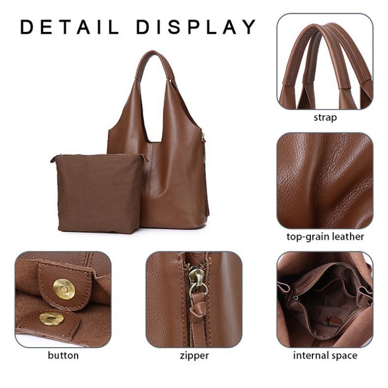 Bolsa Tote de Couro de Vaca Lu - Luxury Bags Gr avaliação e preço