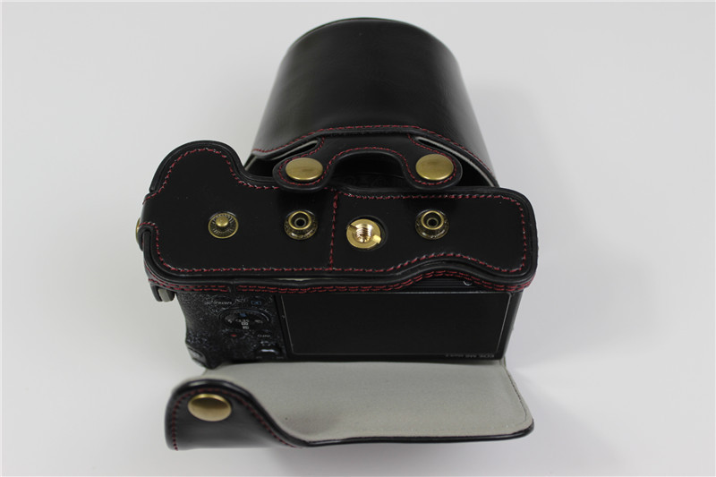 Luxo caso de couro pu para câm - Luxury Bags Video avaliação e preço