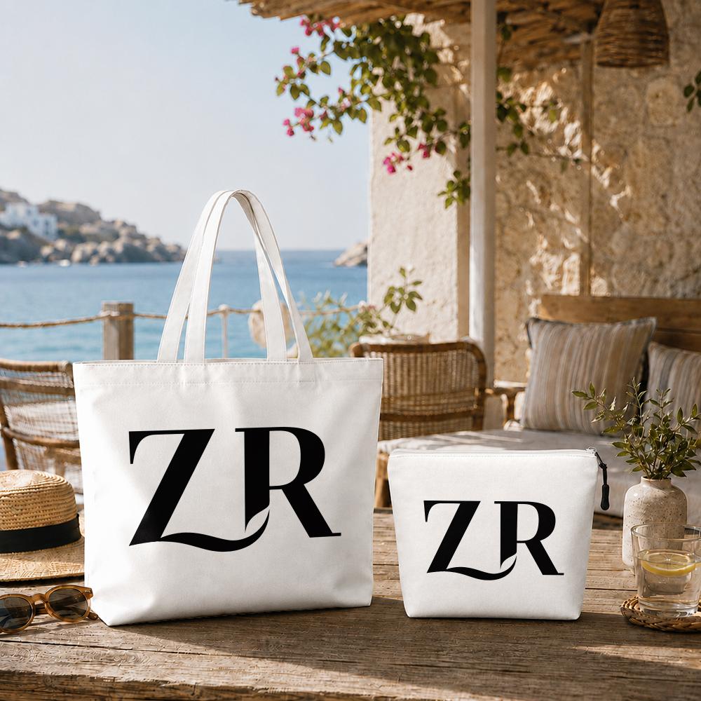 Conjunto de 2 Bolsas de Lona Z - Luxury Bags Zara avaliação e preço